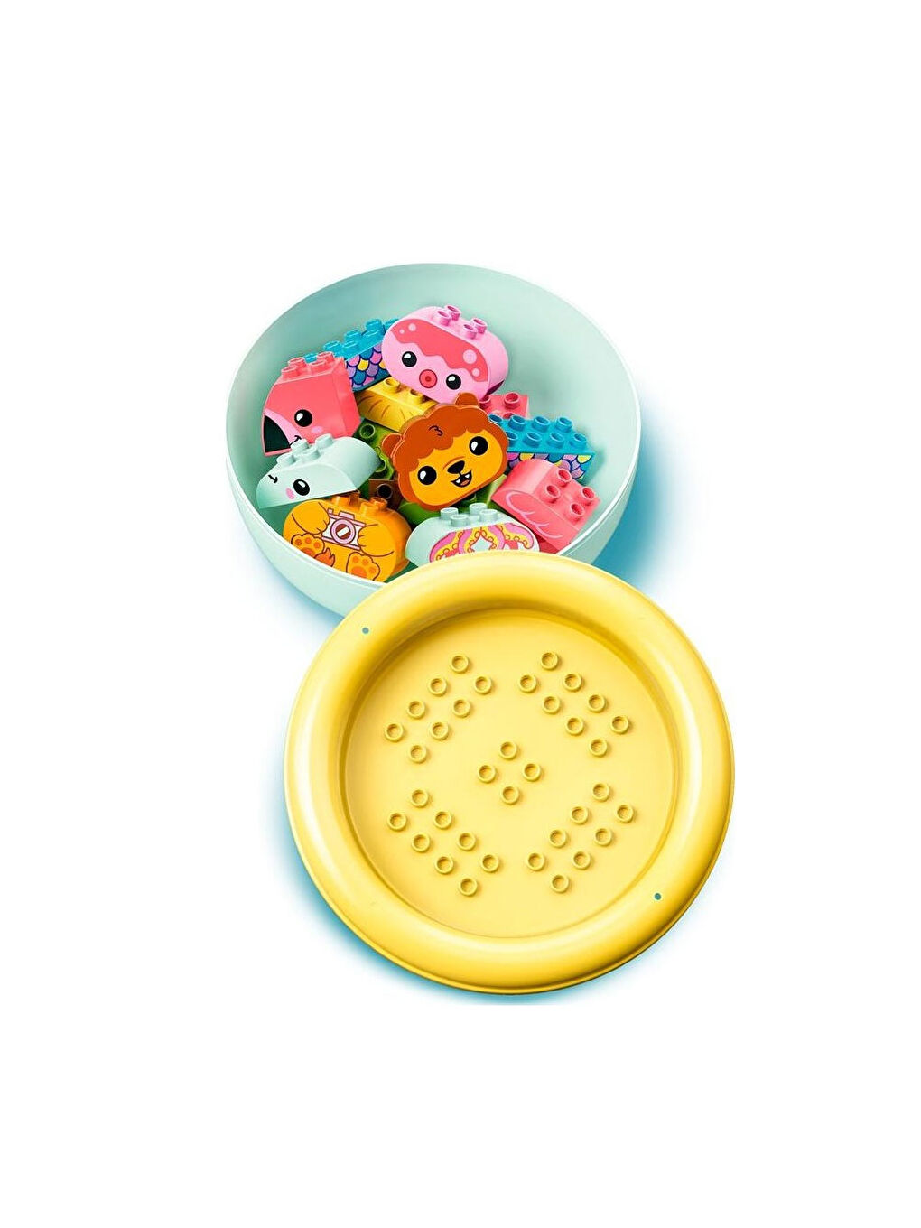 DUPLO İlk Banyo Zamanı Eğlencesi Yüzen Hayvan Adası 10966-5