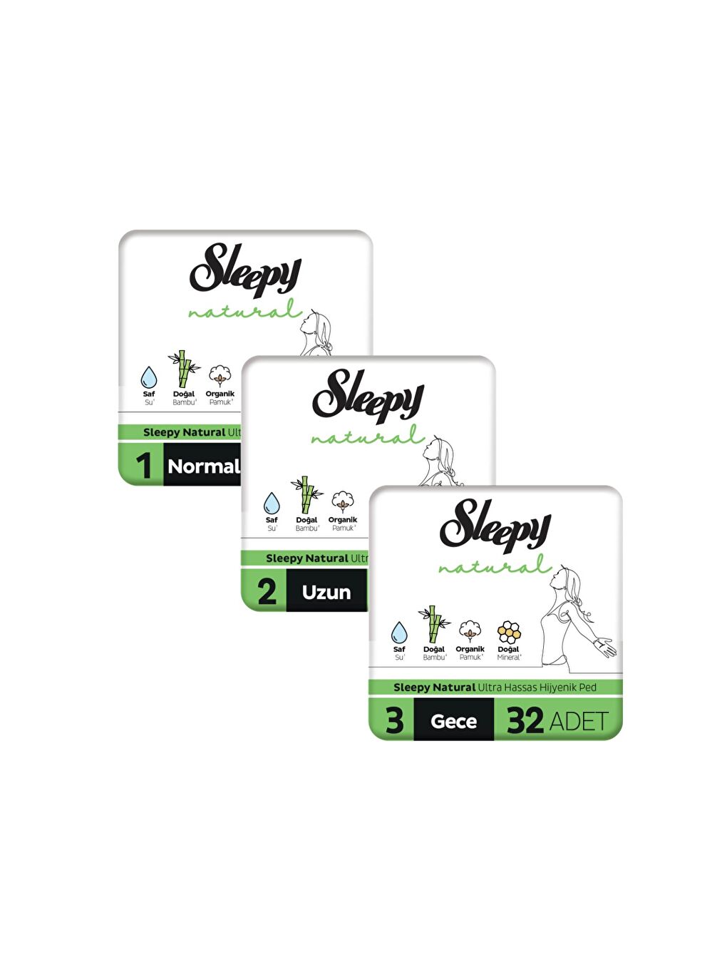 Natural Ultra Hassas Hijyenik Ped Mega Fırsat Paketi 116 Adet-1