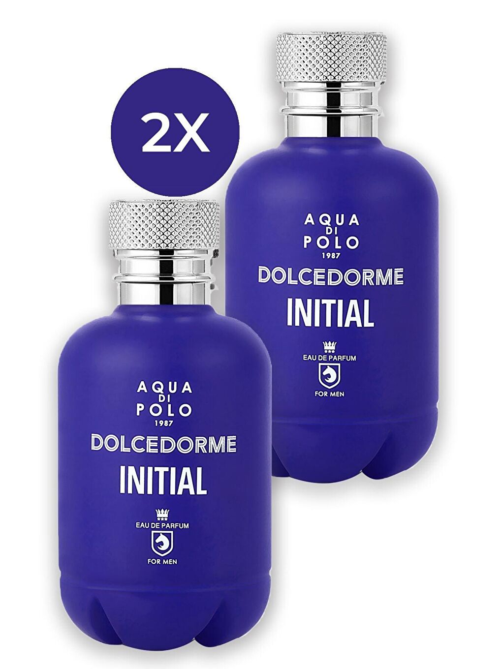 Aqua Di Polo 1987 Mavi Dolcedorme Initial EDP 90 ml ikili Erkek Parfüm Seti STCC021147