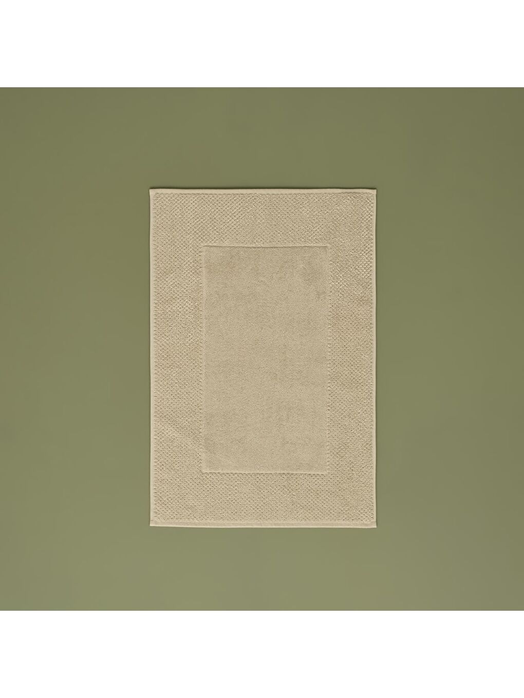 %100 Pamuk Pure Ayak Havlusu Bej