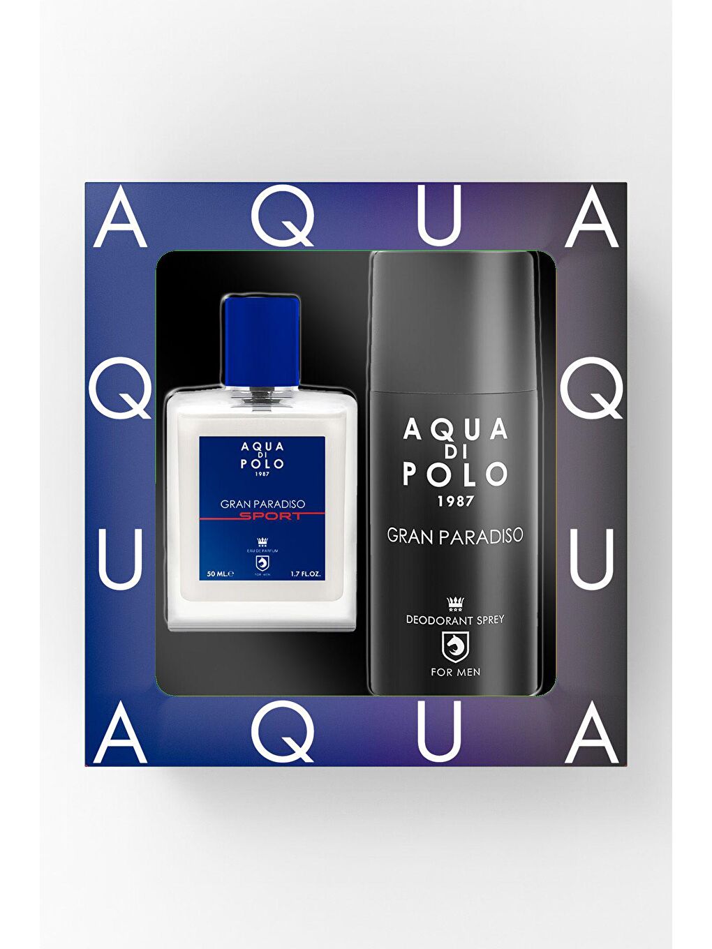 Gran Paradiso Sport 50 ml ve Gran Paradiso 150 ml Deodorant Sprey Seti STCC000316
