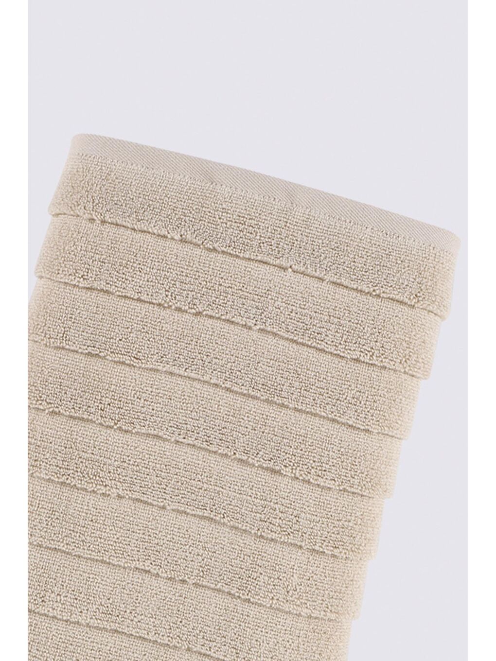 Softy Banyo Havlusu %100 Pamuk Dokuma Bej 70x140 Cm-2