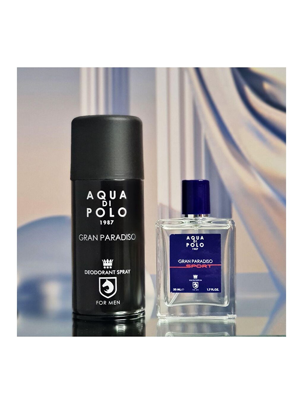 Gran Paradiso Sport 50 ml ve Gran Paradiso 150 ml Deodorant Sprey Seti STCC000316-2