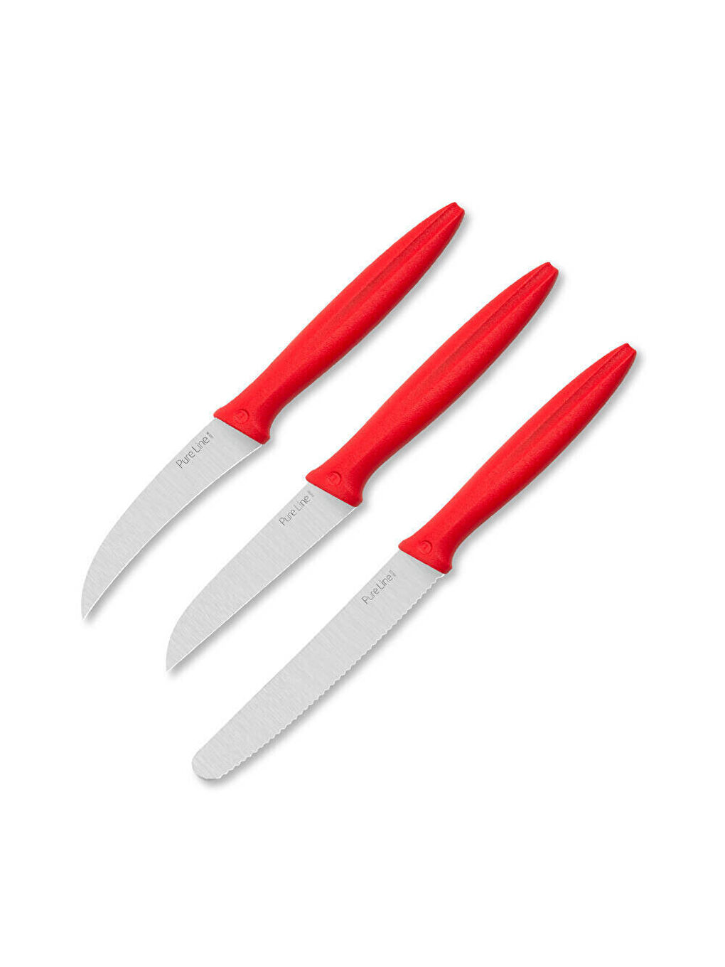 Kırmızı Pure Line Sebze Meyve Bıçak Seti-2