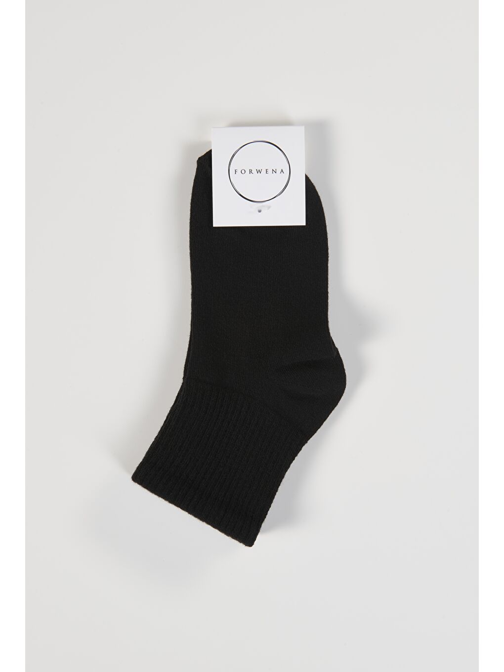 Siyah Derbili Pamuklu Dikişsiz Tenis Soket Çorap 36-41-2
