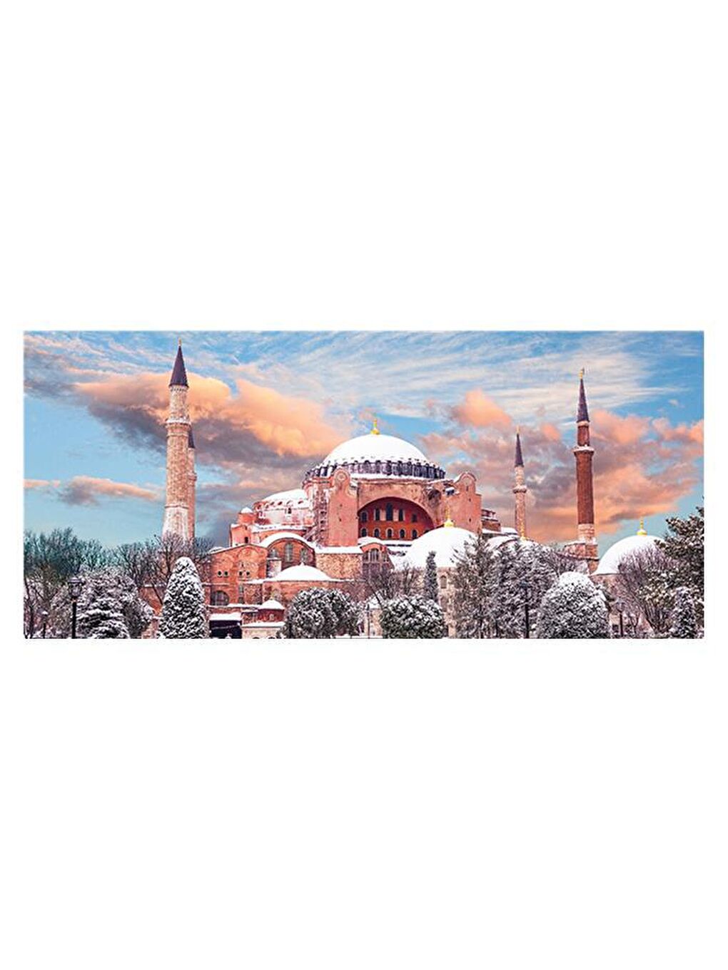 Blue Focus Karışık 230 Parça Puzzle - Ayasofya