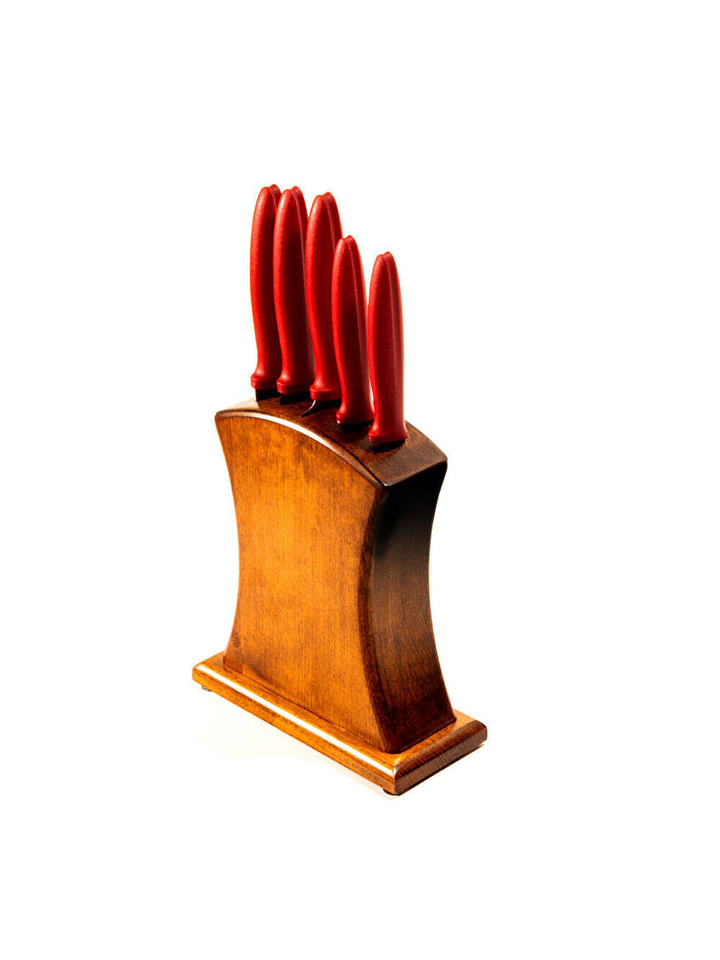 Bordo Pure Line Bloklu Bıçak Seti 5 li