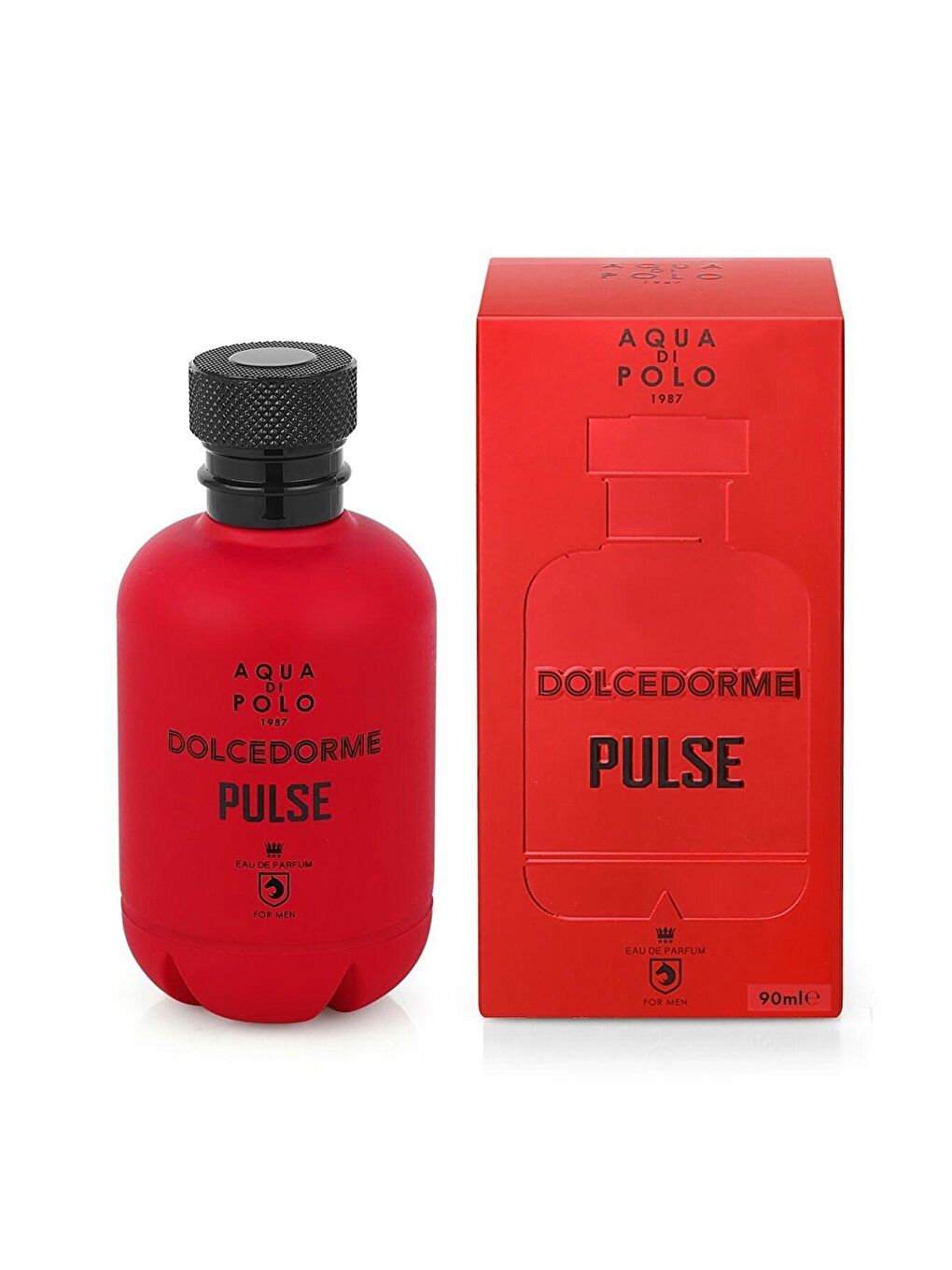 Aqua Di Polo 1987 Kırmızı Dolcedorme Pulse EDP 90 ml üçlü Erkek Parfüm Seti STCC021146 - 1