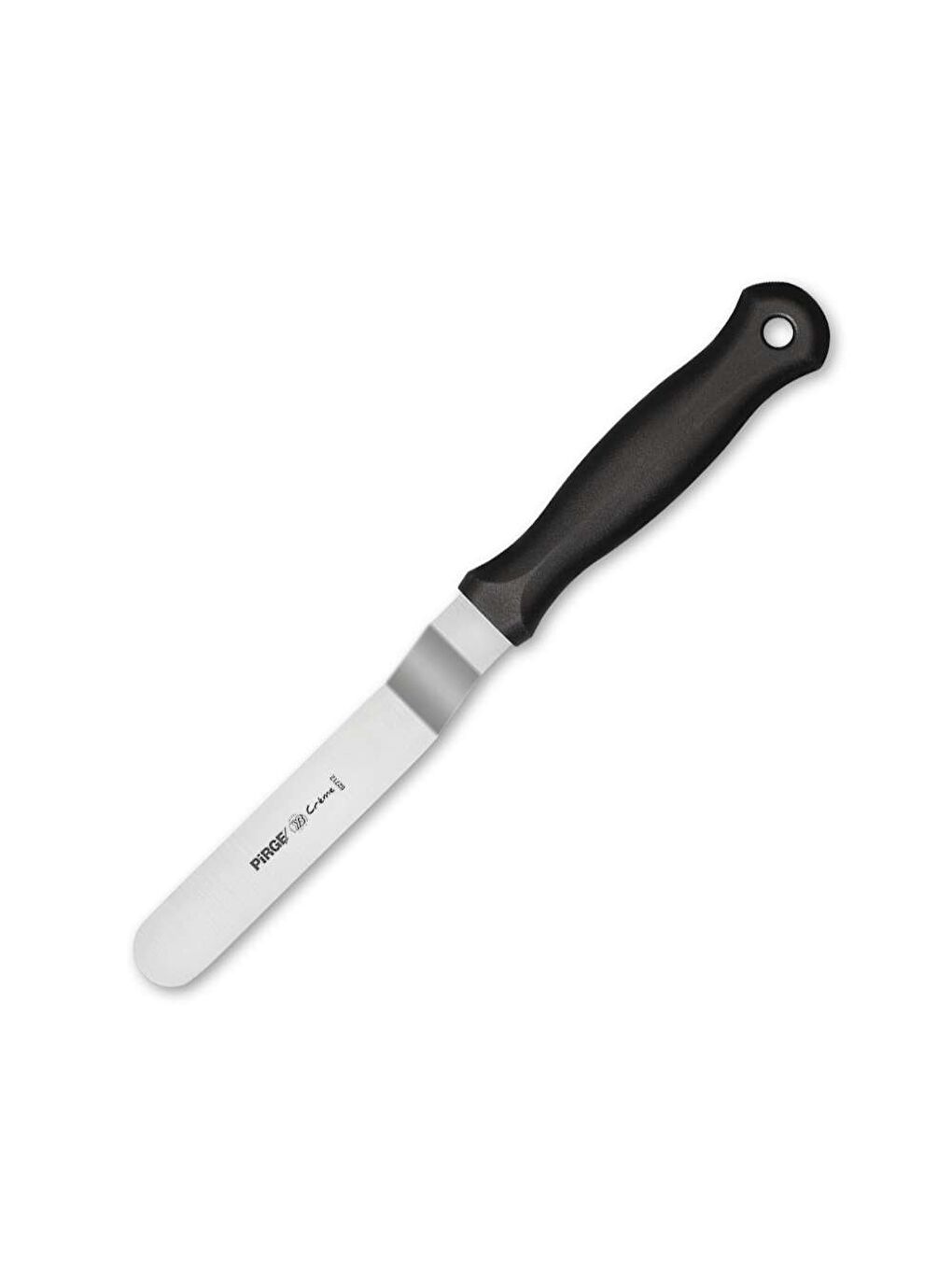 Siyah Creme Pasta Paleti Mini Kıvrık 12 cm