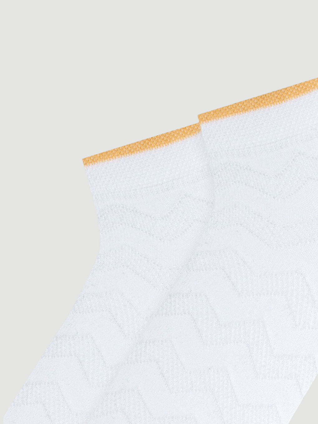 Gri Kendinden Desenli Kız Çocuk Patik Çorap 3'lü-2