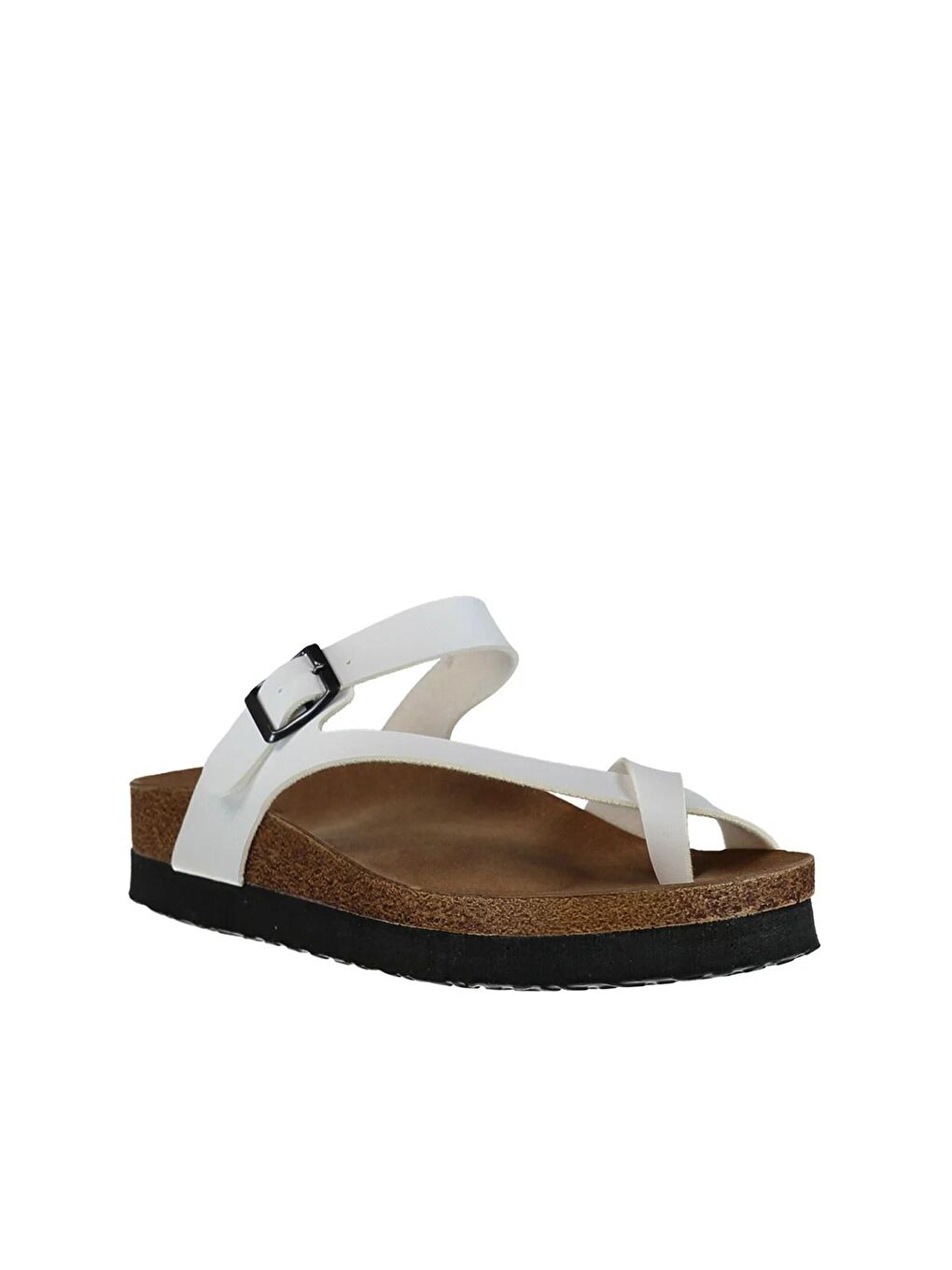 Fox Shoes B777753009 Beyaz Kadın Terlik - 1