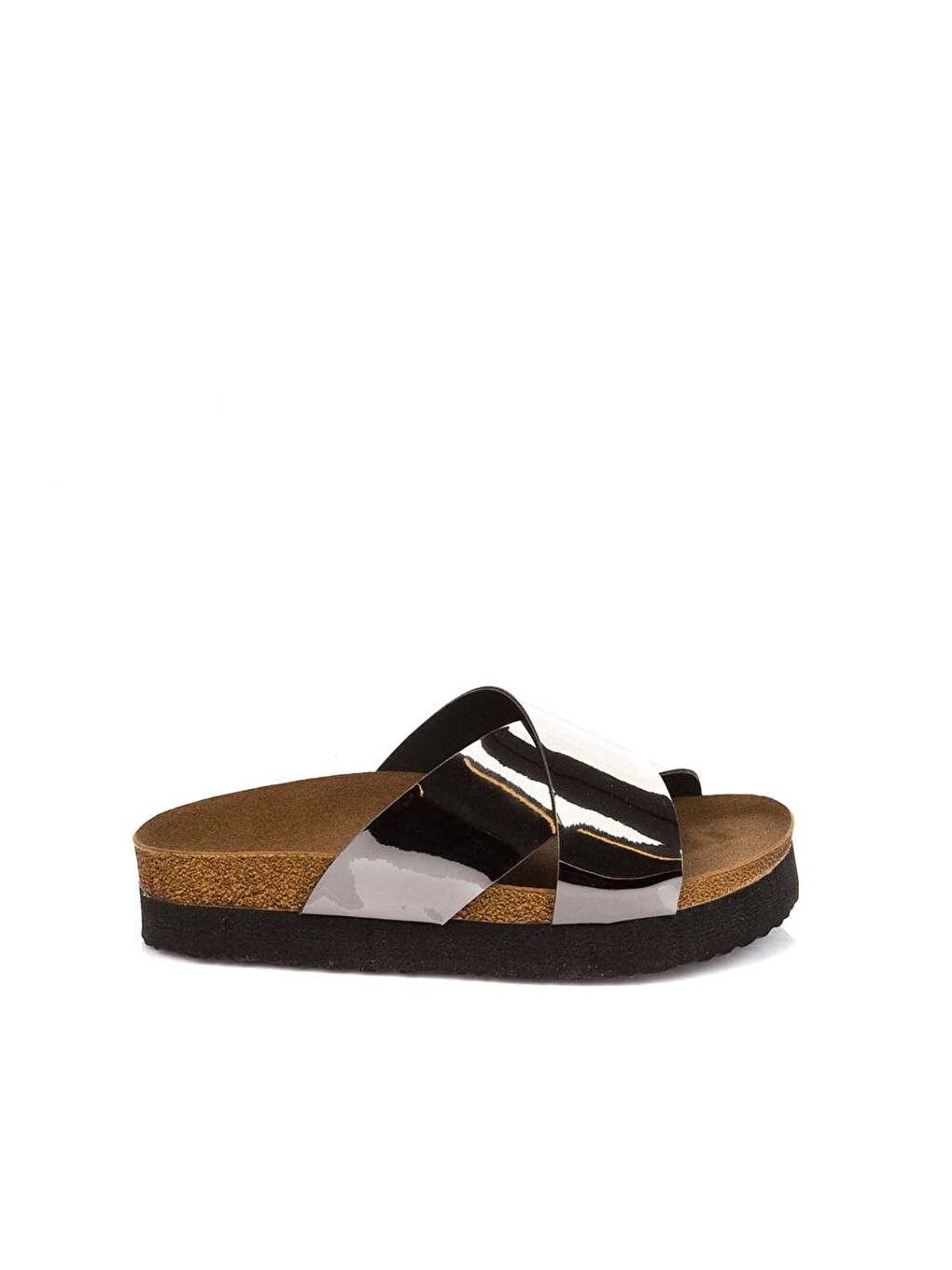 Antrasit B777742234 Platin Kadın Terlik-3