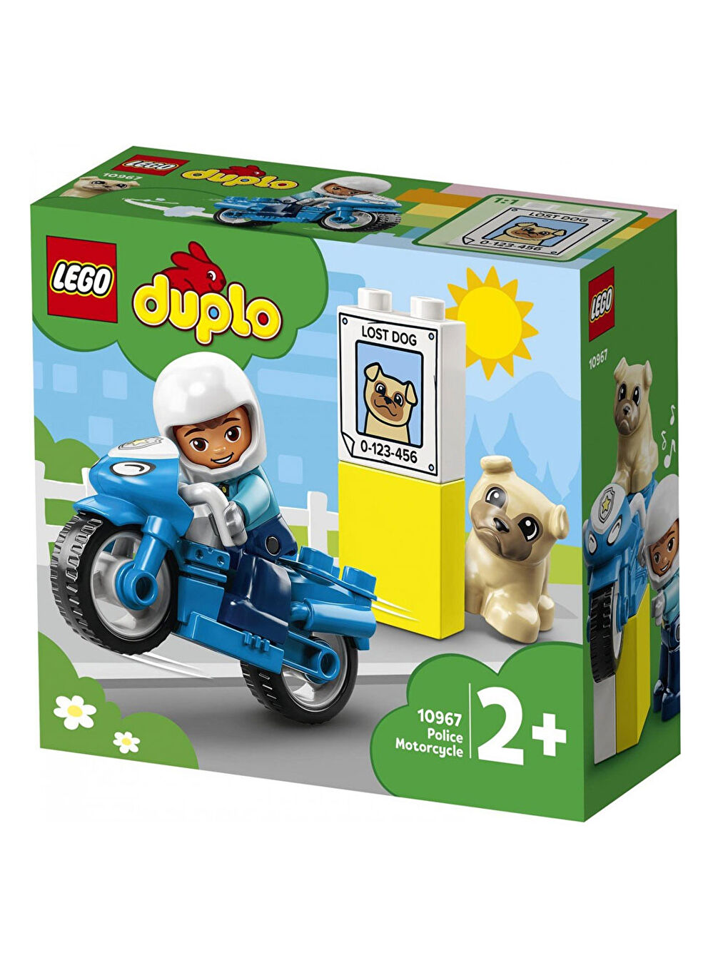DUPLO Kurtarma Polis Motosikleti 10967