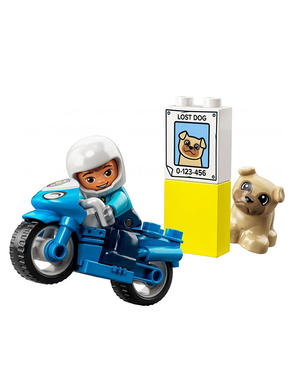 DUPLO Kurtarma Polis Motosikleti 10967-2