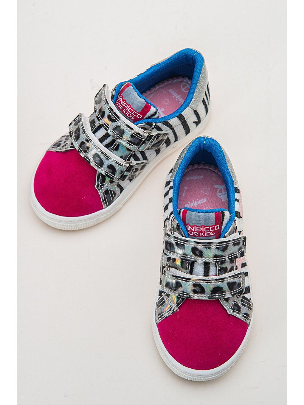 Kız Çocuk Fuşya Sneaker Ayakkabı-2