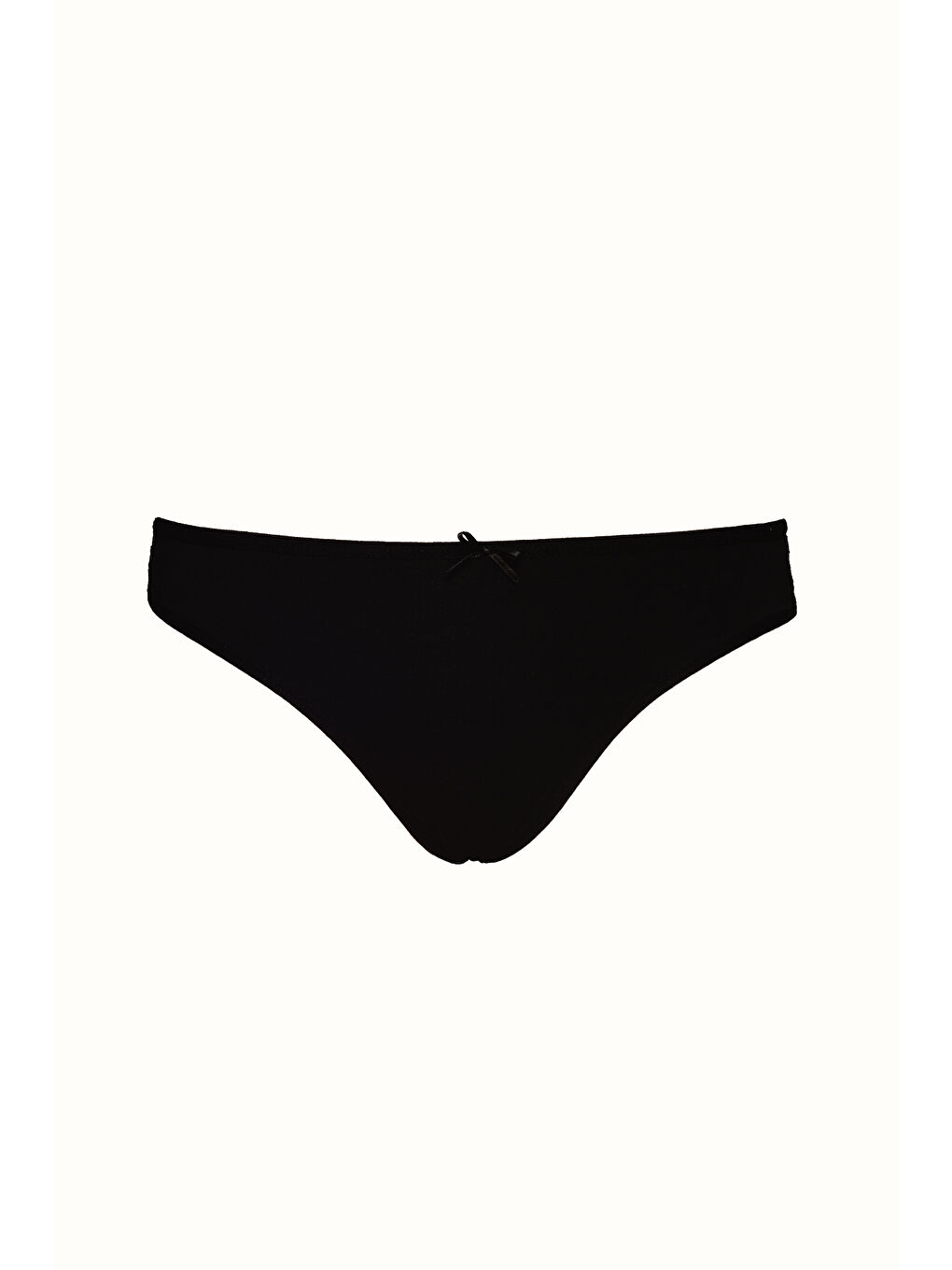 3 lü Paket Dantelli String 571 Siyah/Beyaz-2