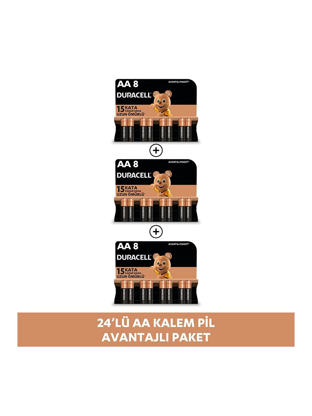 Alkalin AA  Kalem Pil  1 5V  LR03   MN2400   24 lü Paket