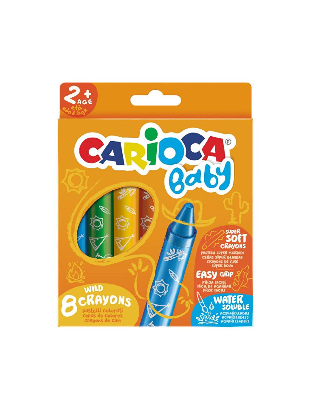 Jumbo Bebek Yumuşak Pastel Boya Kalemi 8 Li 42892