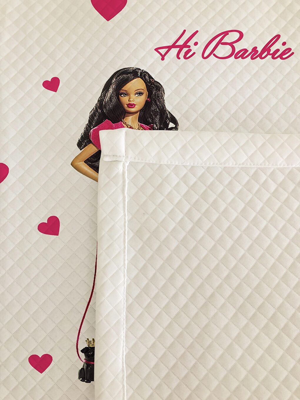 Karışık Prenses Kız Desenli Bebek Ve Çocuk Baskılı Tek Kişilik Pike Takımı 160x220-2