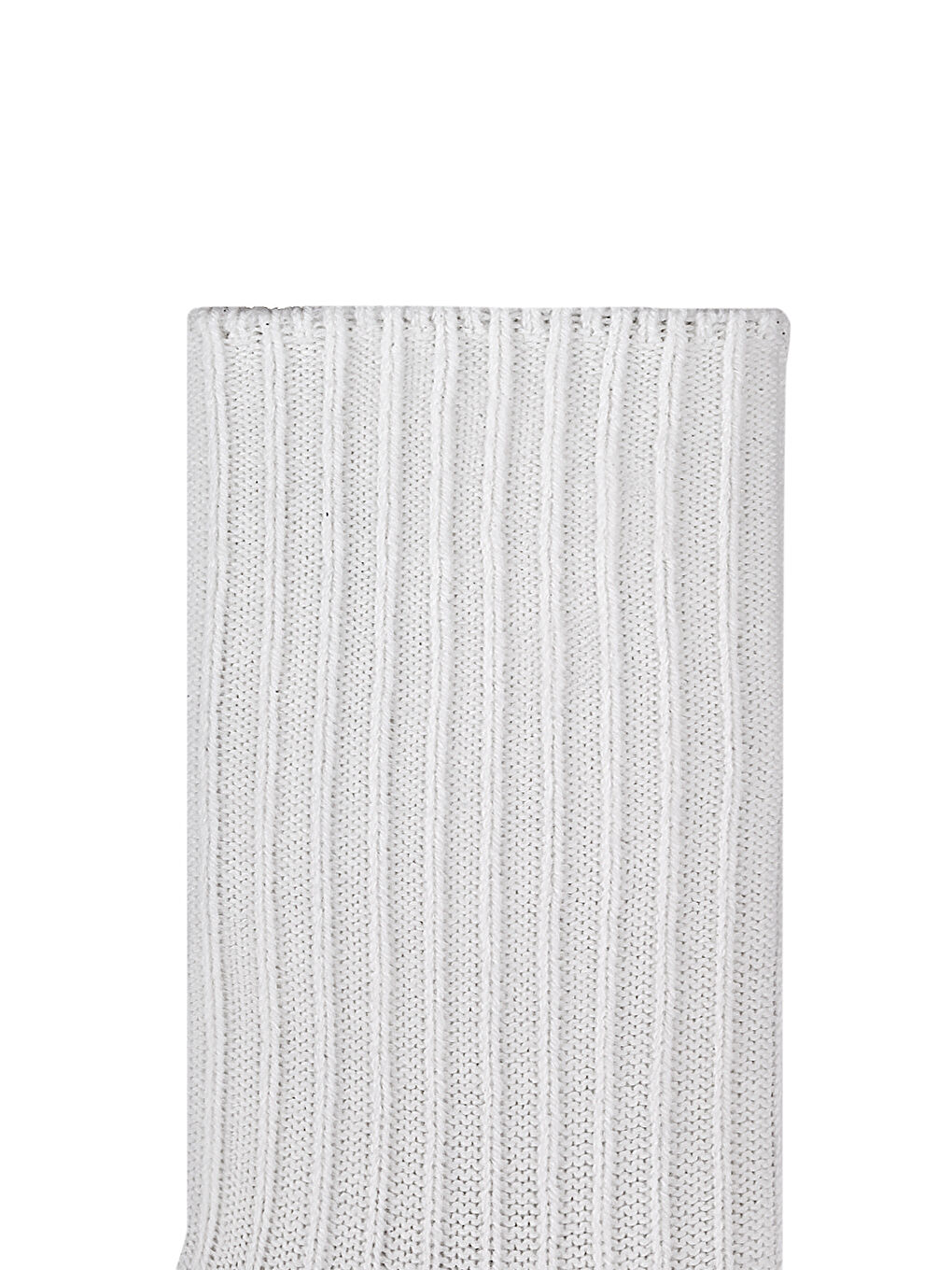 Kışlık Kadın Yünlü Ekru Renk Uyku Çorabı Soft Touch-2