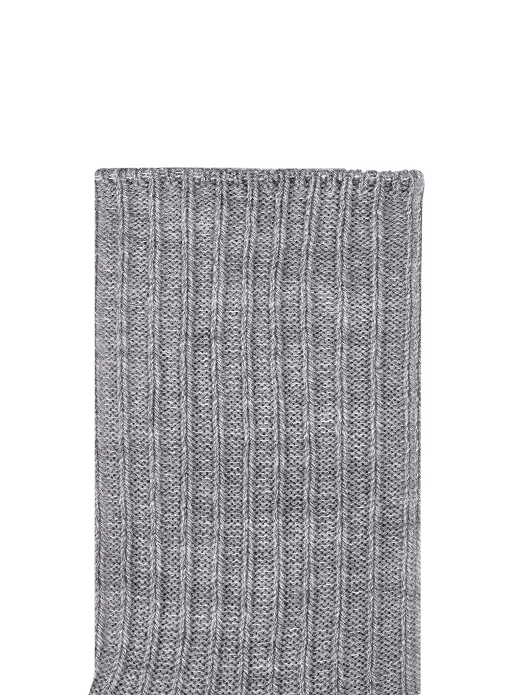 Kışlık Kadın Yünlü Gri Renk Uyku Çorabı Soft Touch-2