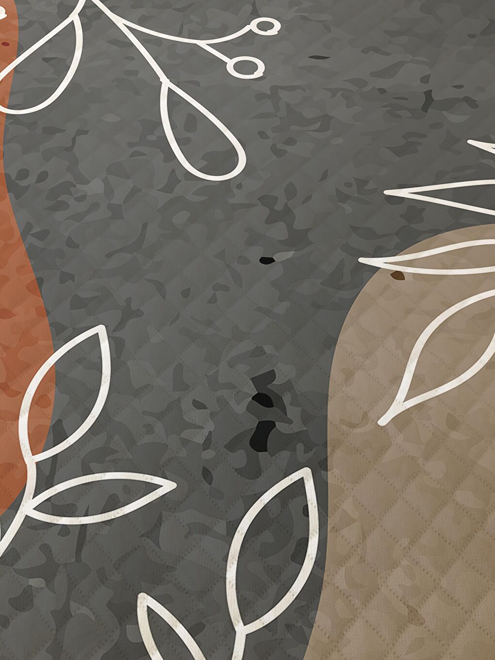 Karışık Soyut Desen Tek Kişilik Çocuk Pike Takımı 160x220 cm-1