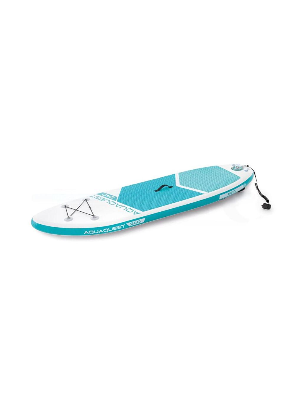 Beyaz Aqua Quest Şişme Ayakta Sörf Tahtası 244X76X13 Cm