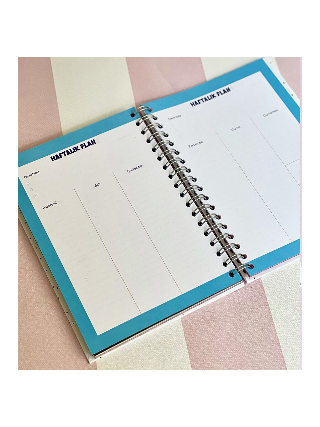 Satürnlü Kız Tasarımlı Konuşan Ajanda-2