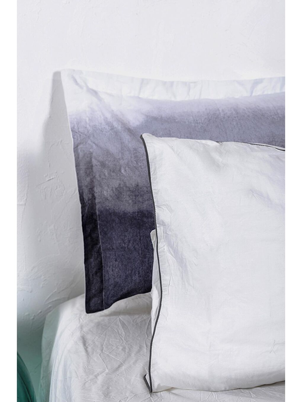 Siyah Alin Tek Kişilik Nevresim Takımı %100 Pamuk Ütü İstemeyen-3