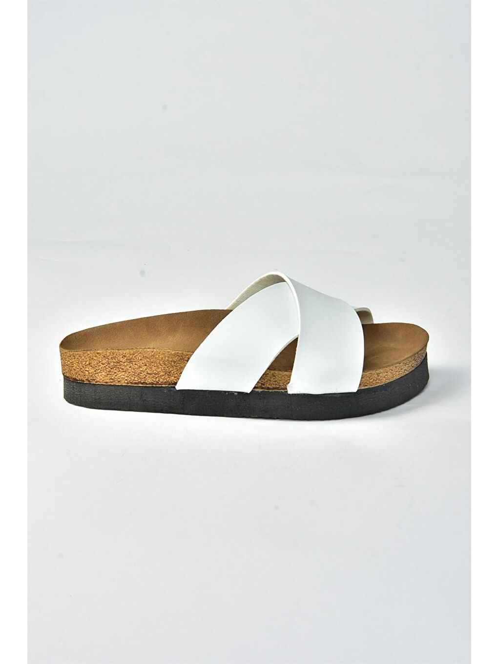 B777742209 Beyaz Kadın Terlik-2