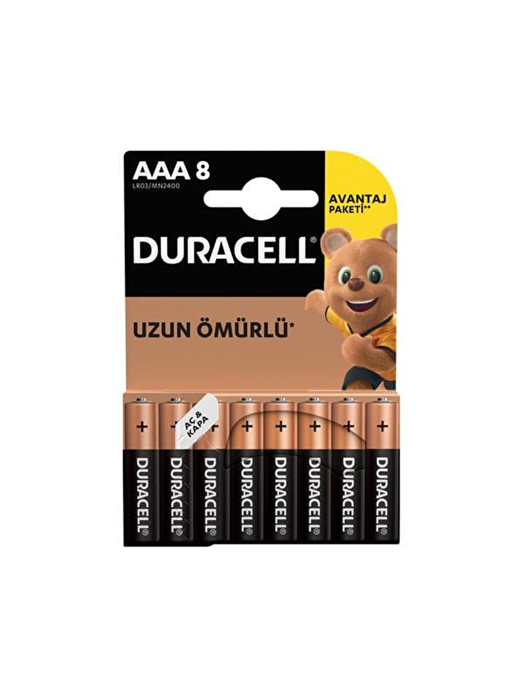 Basic İnce 8'li Aaa Kalem Pil