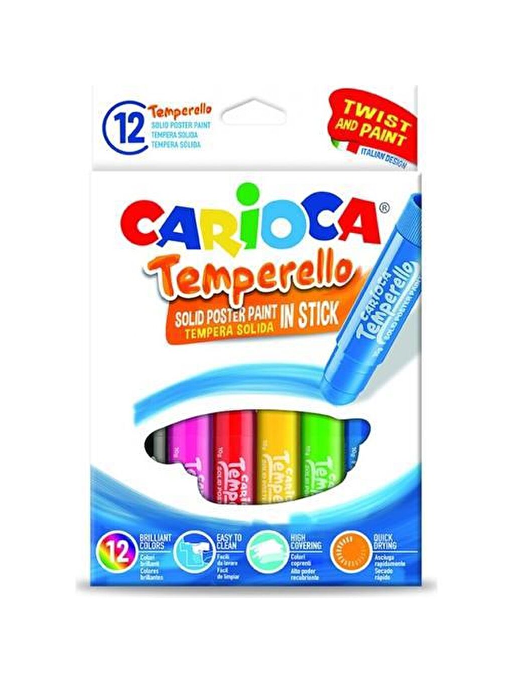Temperello Stick Poster Boyama Kalemi 12 li (42738)