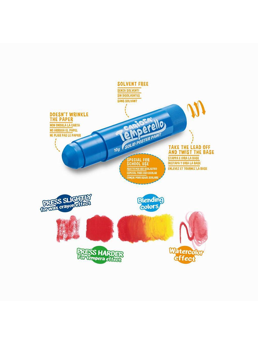 Temperello Stick Poster Boyama Kalemi 12 li (42738)-2