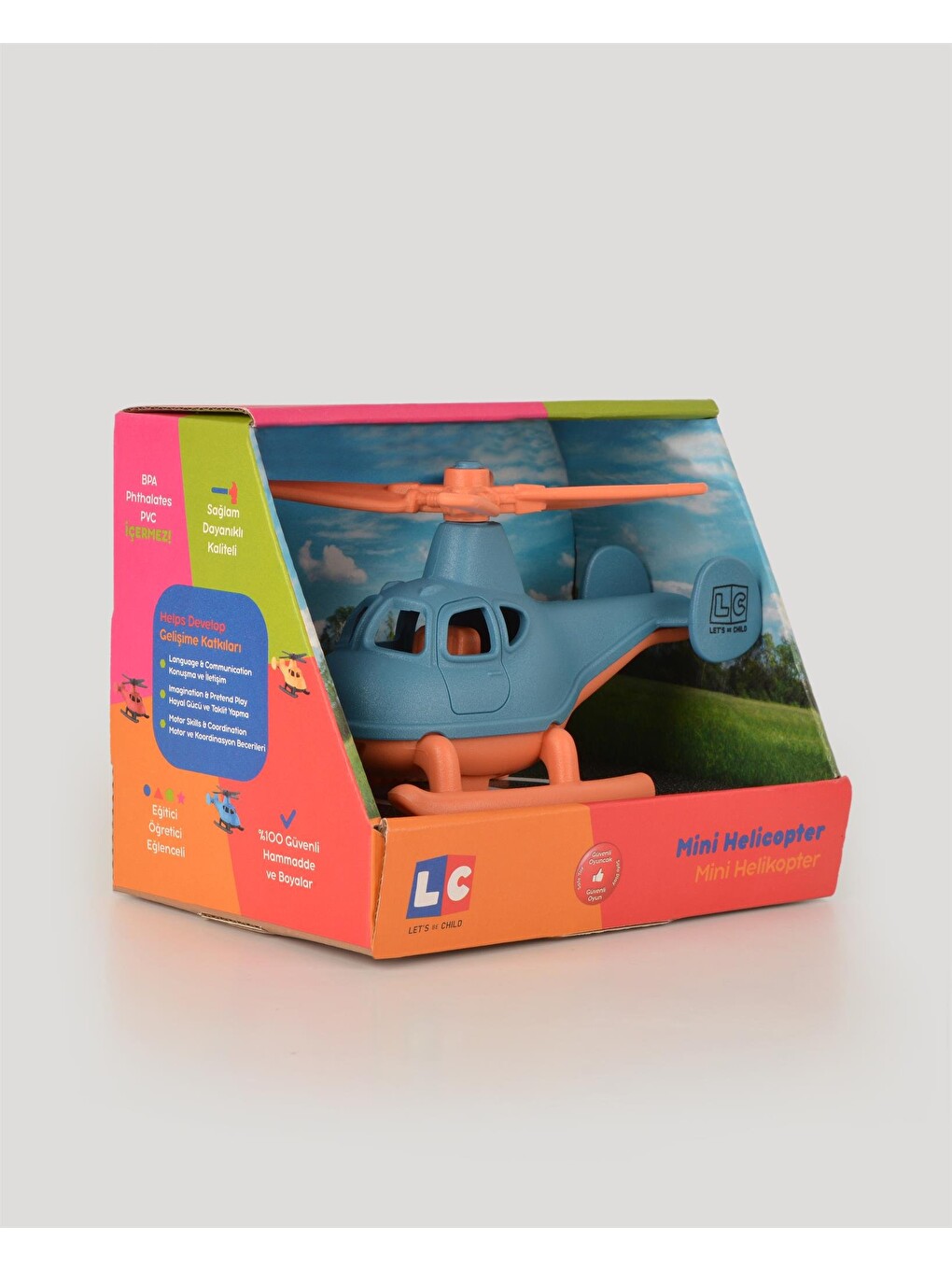 Turkuaz Minik Helikopter-5