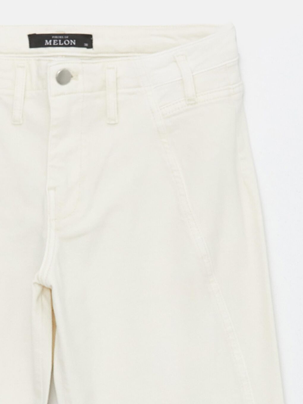 X Narod Bıçakçı Ekru Ön beden Boyuna Kuplu Özel Kumaş  Jeans-6