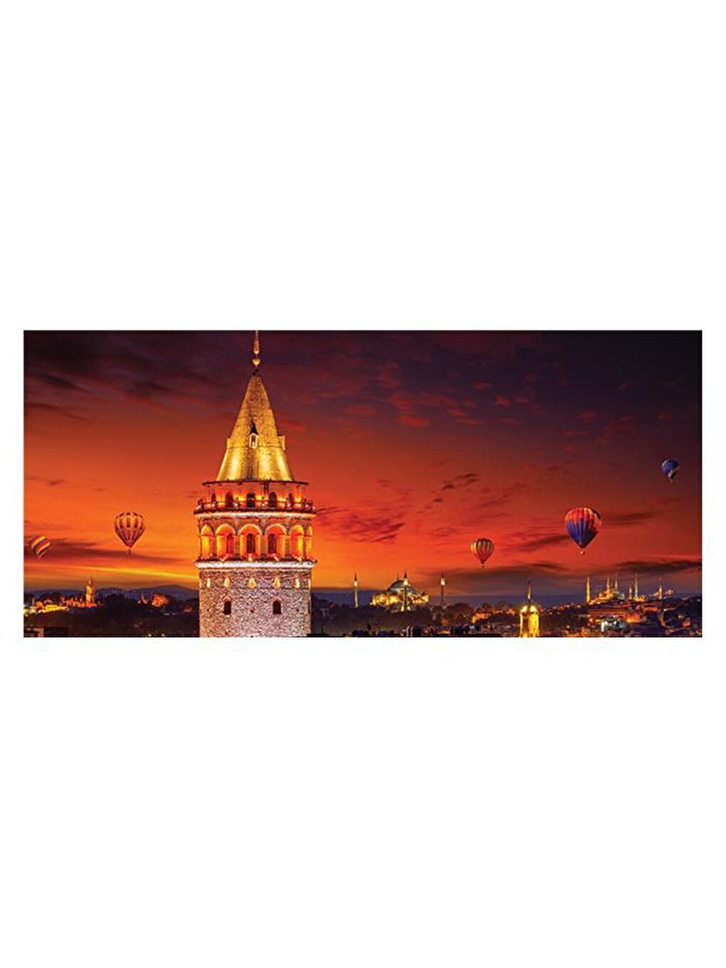 Blue Focus Karışık 230 Parça Puzzle - Galata Kulesi