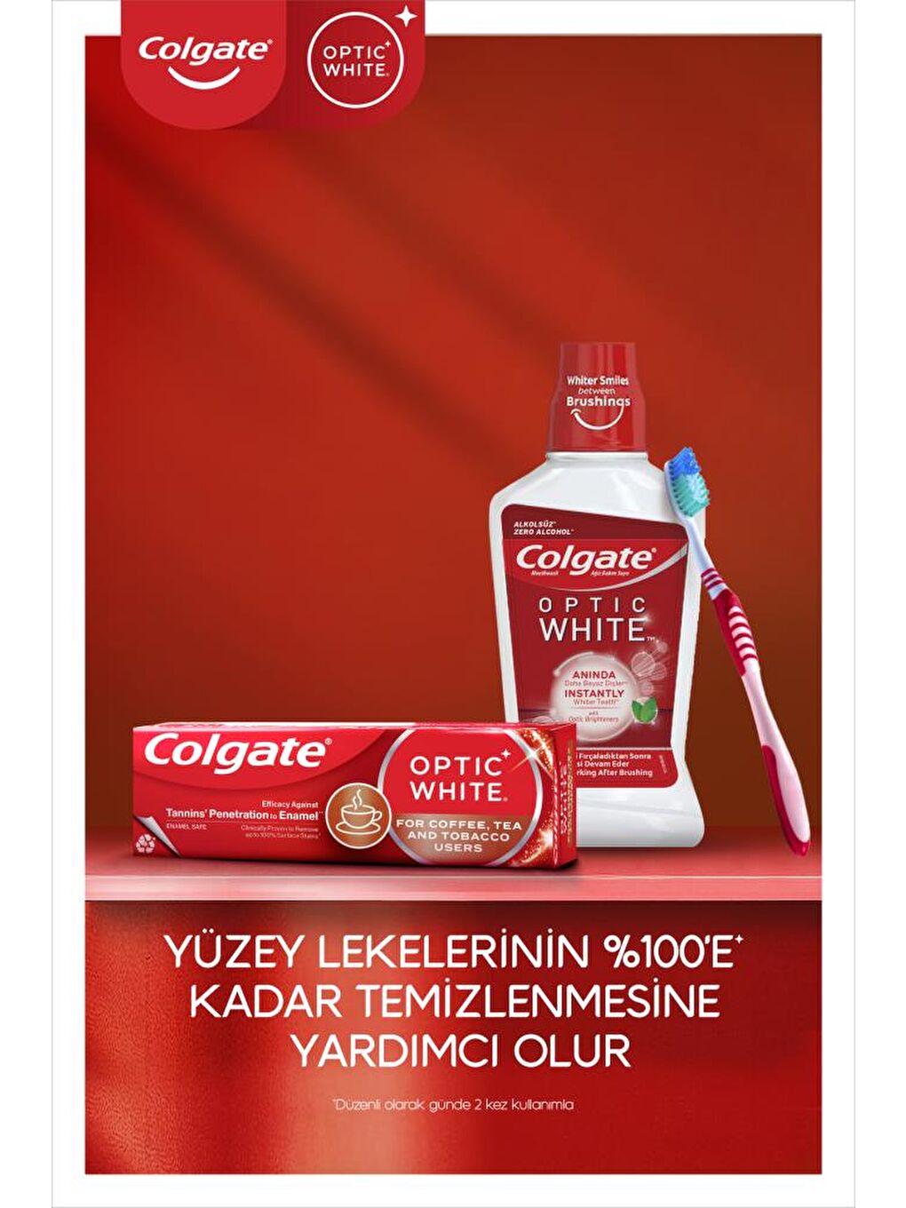 Optic White Kahve, Çay ve Tütün Kullananlar İçin 75 ML-5