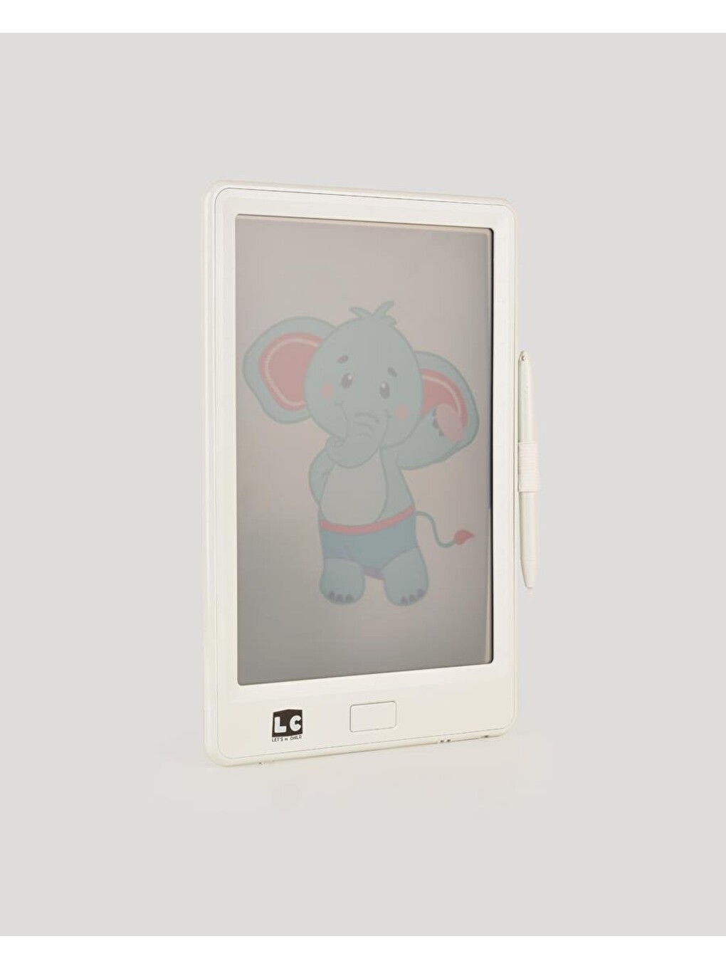 10 İnch Şeffaf Lcd Dijital 4 Adet Çizim Kartlı Tablet- Beyaz-6
