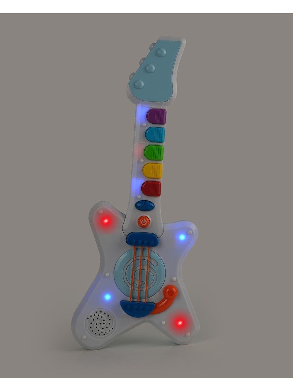 Işıklı Müzikli Ve Çok Fonksiyonlu Rock'n Roll Gitar-1
