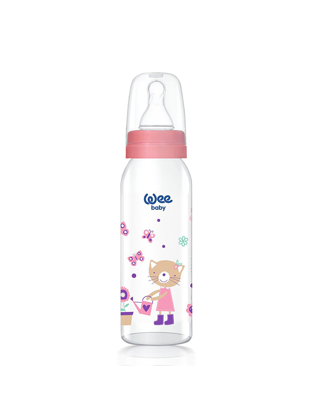 Klasik Cam Biberon 250 ml - Pembe