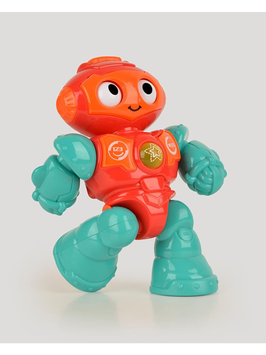 Işıklı Robot Taklit Sesli Çok Fonksiyonlu Mini Robot-2