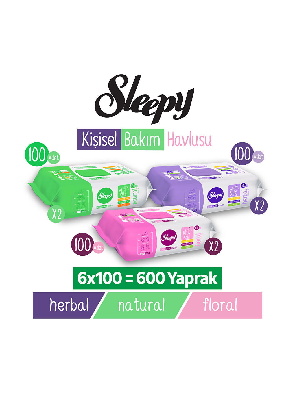 Karma Kişisel Bakım Havlusu 6x100 (600 Yaprak)