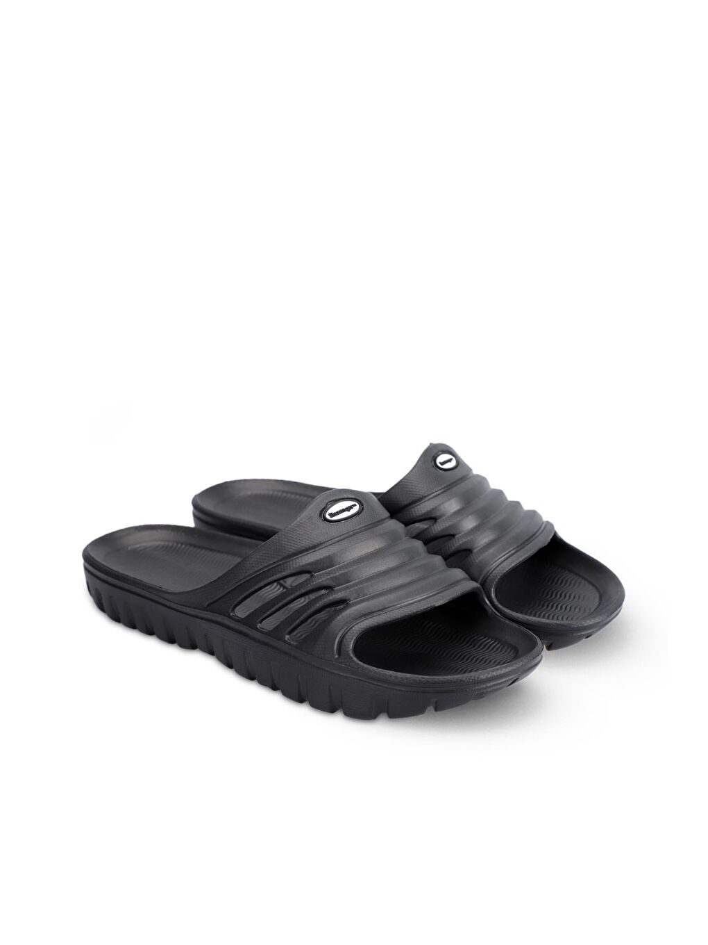 OZAN Erkek Terlik Siyah-1