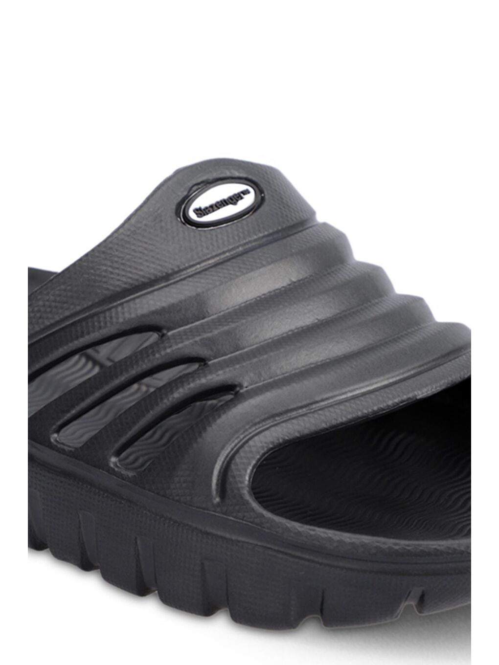 OZAN Erkek Terlik Siyah-3