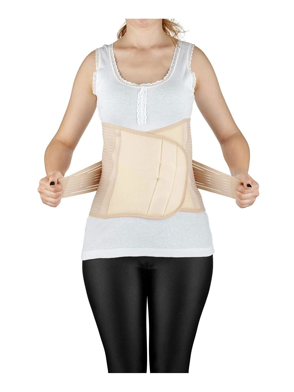 Bej Doğum Sonrası Balenli Korse Ten S-M-3