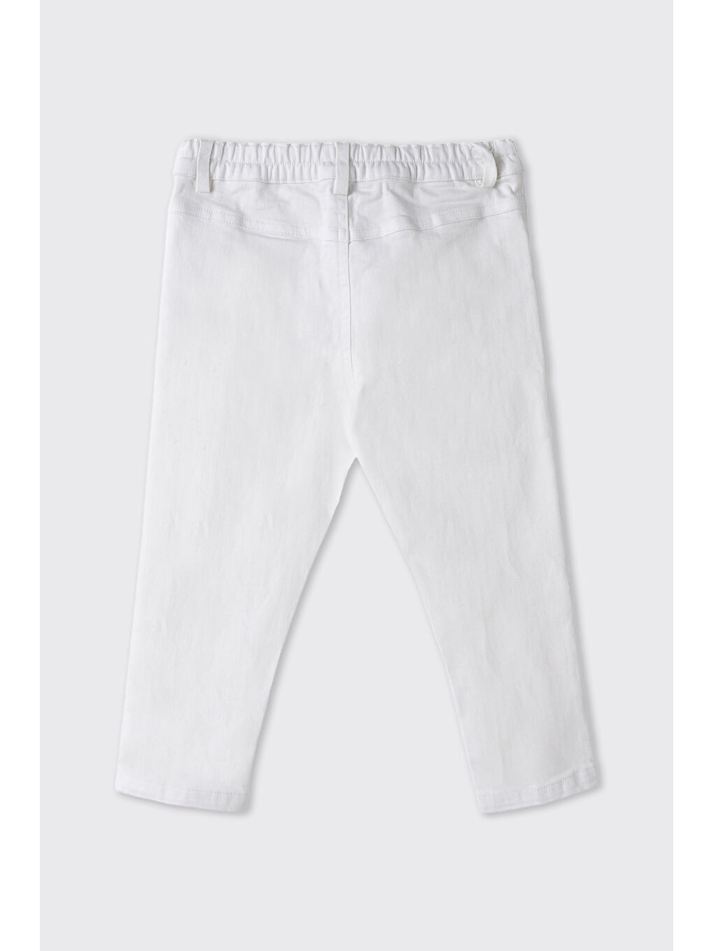 Erkek Bebek Beyaz Pantolon-1