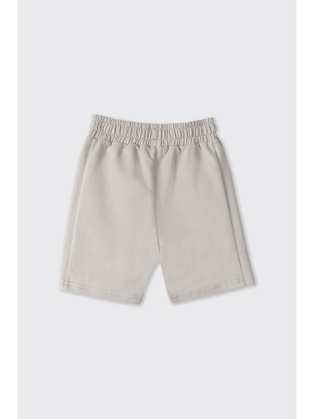 Erkek Bebek Gri Örme Şort-1