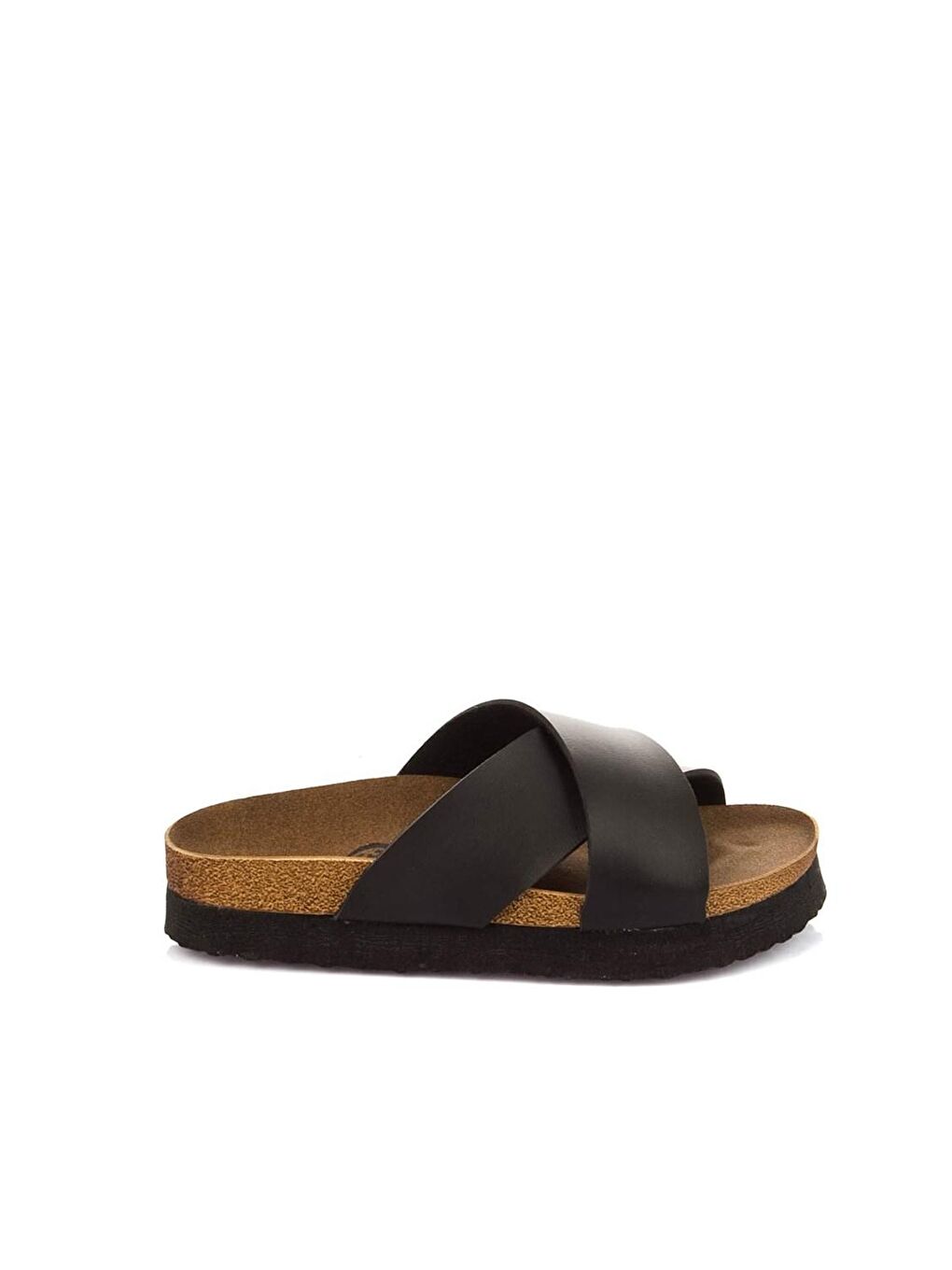 B777742209 Siyah Kadın Terlik-1