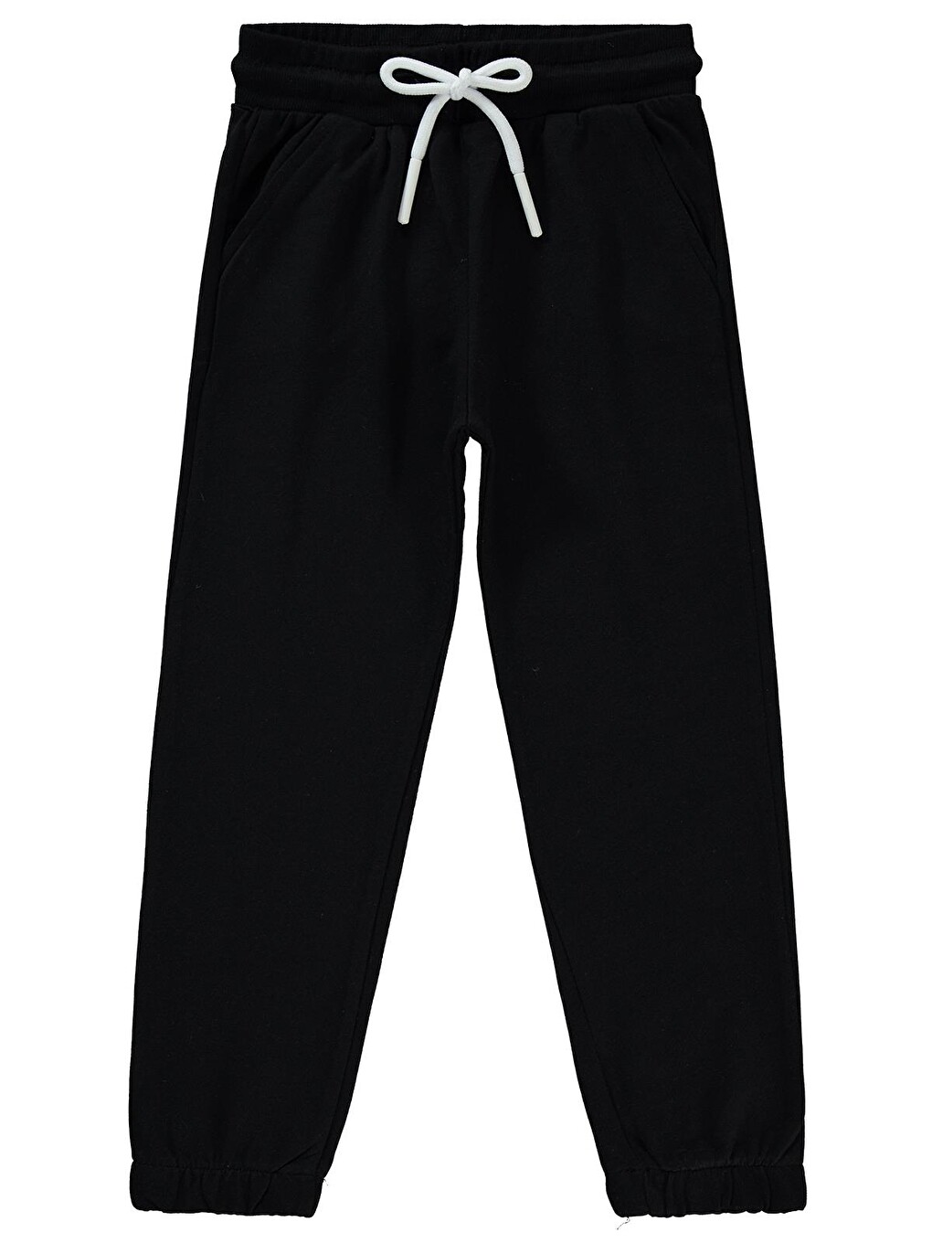 Girls Basic 6-9 Yaş Eşofman Altı - Siyah