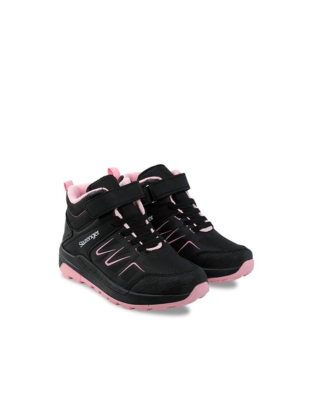 Kenton I Unisex Çocuk Bot Siyah / Pembe-1